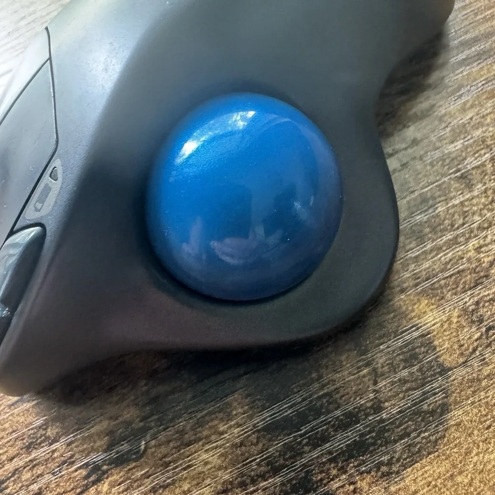Logitech Trackman Logi M570 Wireless Trackball Mouse & USB Receiver
